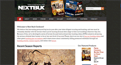 Desktop Screenshot of nextbukoutdoors.com